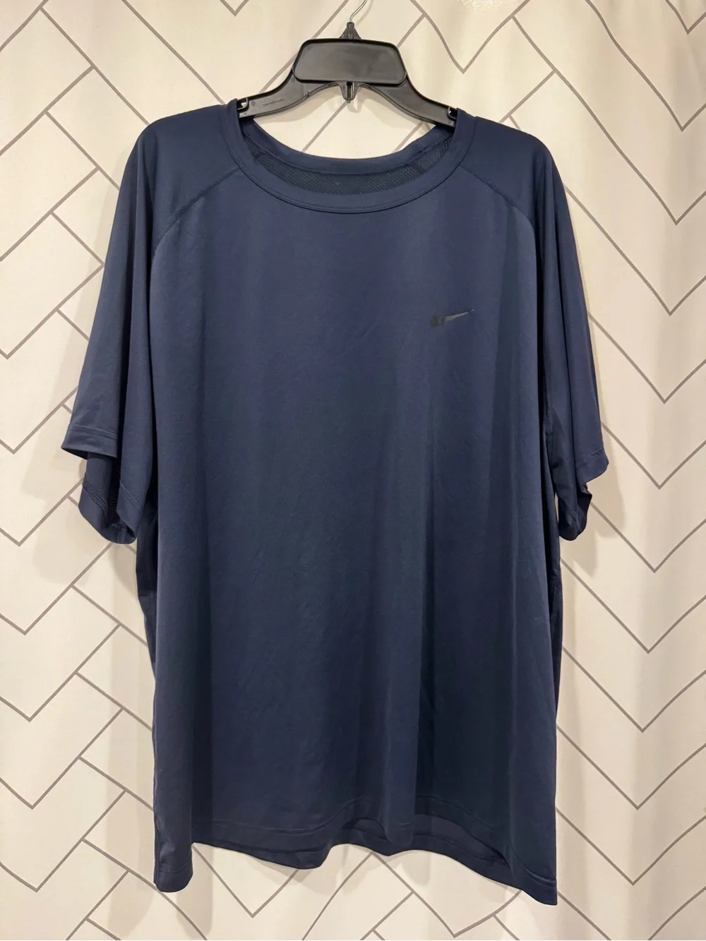 Nike Navy Short Sleeve Athletic Tee